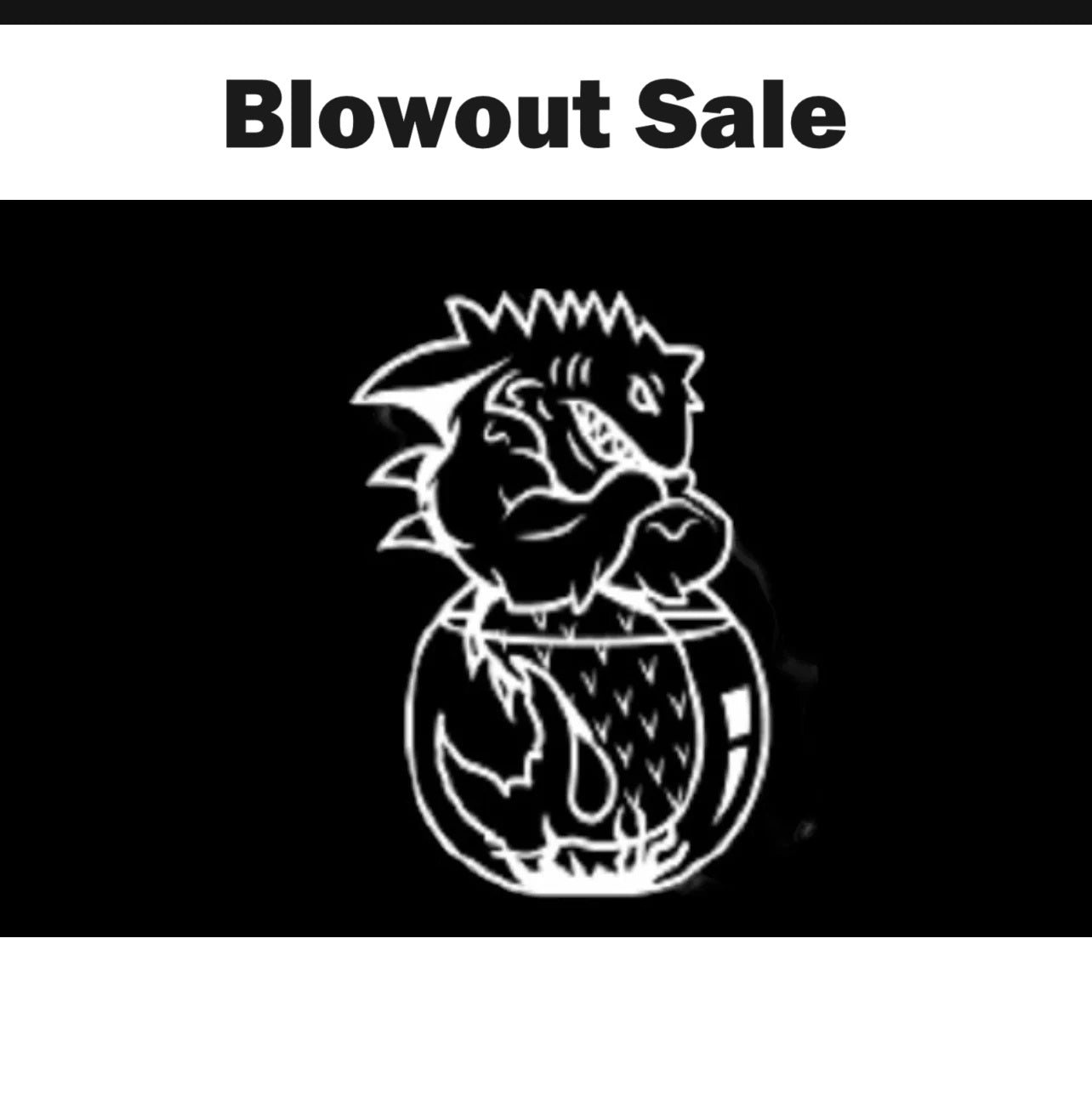 Blowout Sale
