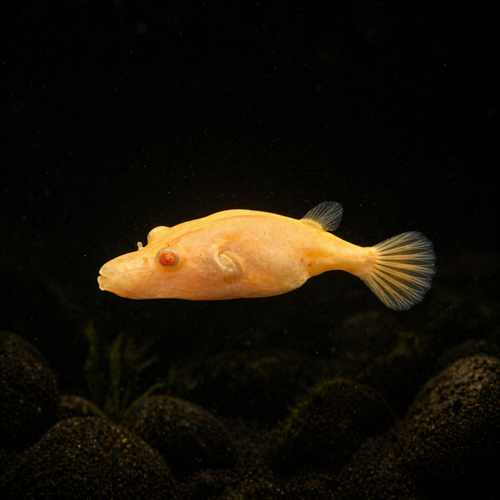 Albino Mekong Arrowhead Puffer (Pao suvattii)
