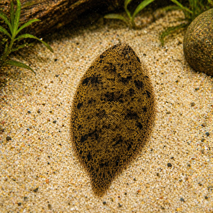 Freshwater Flounder / Sole (Brachirus selheimi)