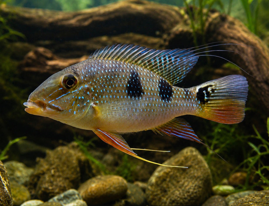 Three Spot Geophagus (Satanoperca Daemon)
