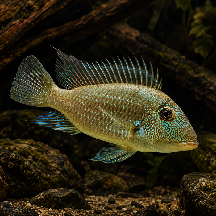 Fine Spotted Eartheater (Satanoperca mapiritensis)