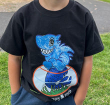 Load image into Gallery viewer, Children&#39;s Shark Bowl T-Shirt
