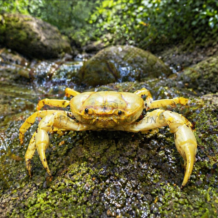 Golden Banana Crab (Geosesarma sp)