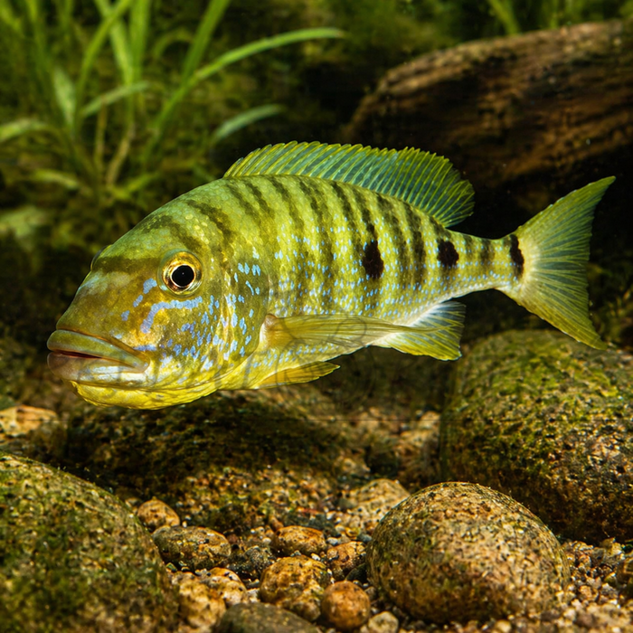 Emperor Cichlid (Boulengerochromis microlepis)