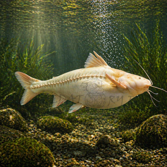Albino Granulosus Catfish (Pterodoras granulosus)