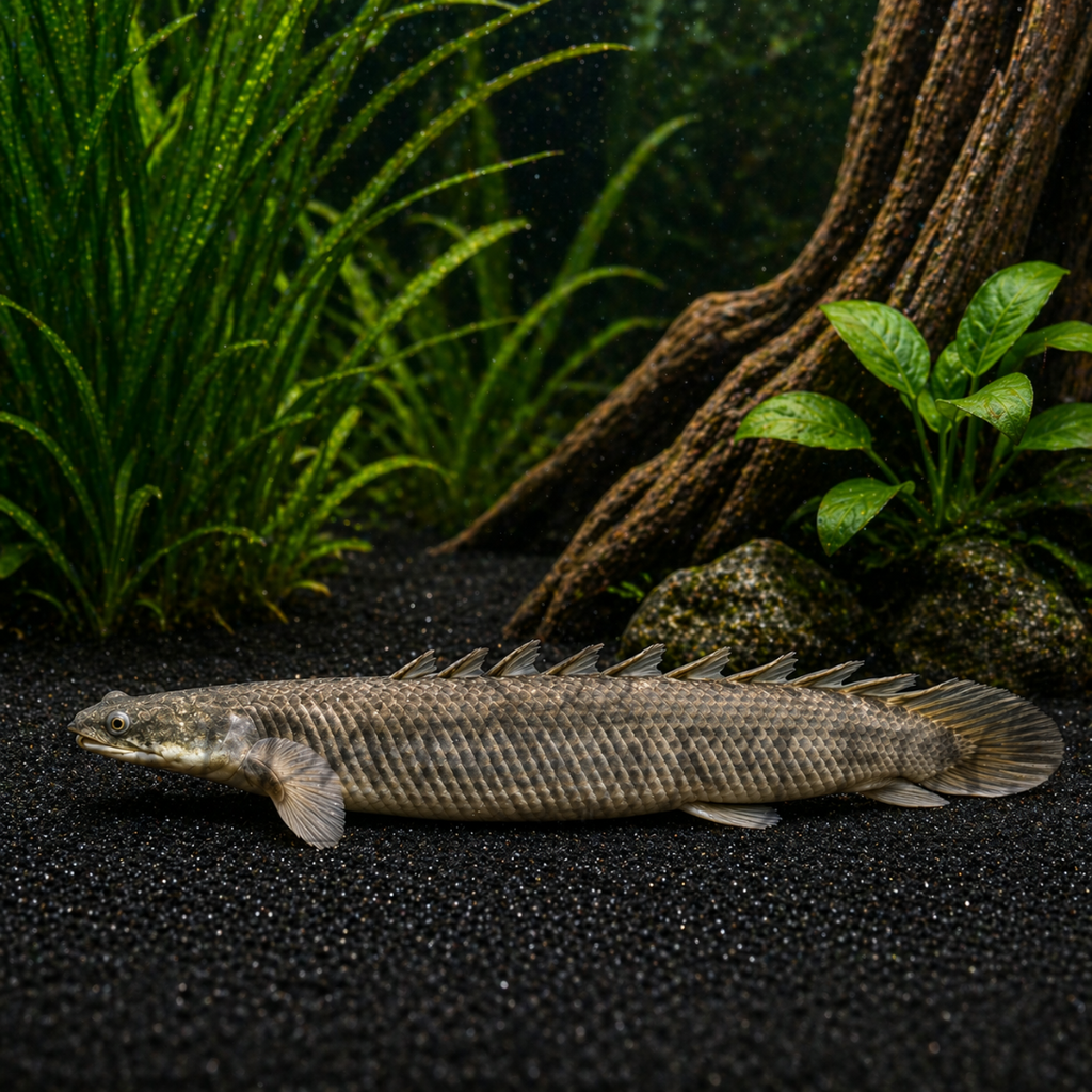 Turkana Senegal Bichir (Polypterus senegalus) — Predatory Fins