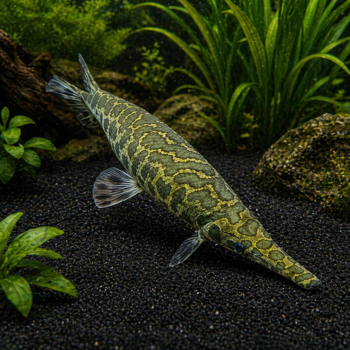 Trinity Spotted Gar (Lepisosteus oculatus)