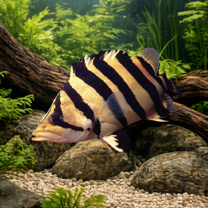 Indo Datnoid Tiger Fish (Datnioides microlepis)