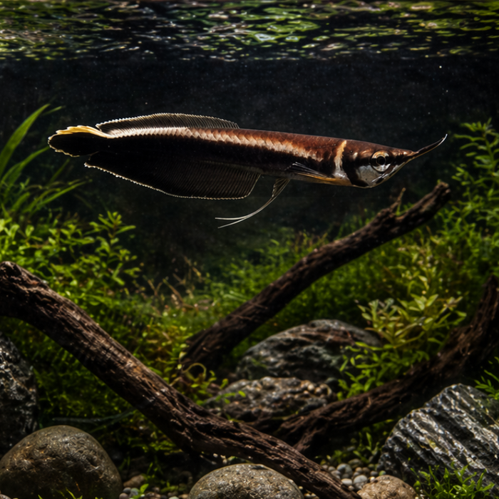 Black Arowana (Osteoglossum Ferreirai)