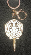 Load image into Gallery viewer, Black Diamond Stingray Keychain

