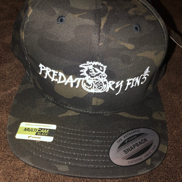 Black MultiCamo Snapback